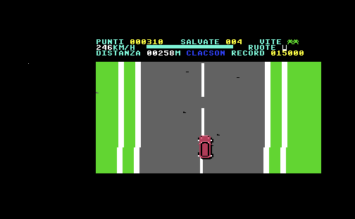 Save The Frogs in esecuzione sul Commodore 64